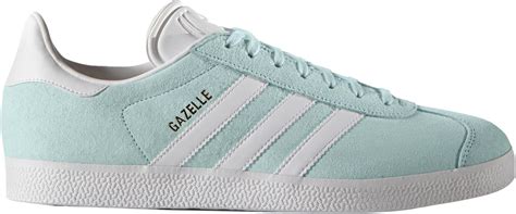 adidas damen gazelle laufschuhe ice mint white gold met|adidas Originals Women's Gazelle Shoes .